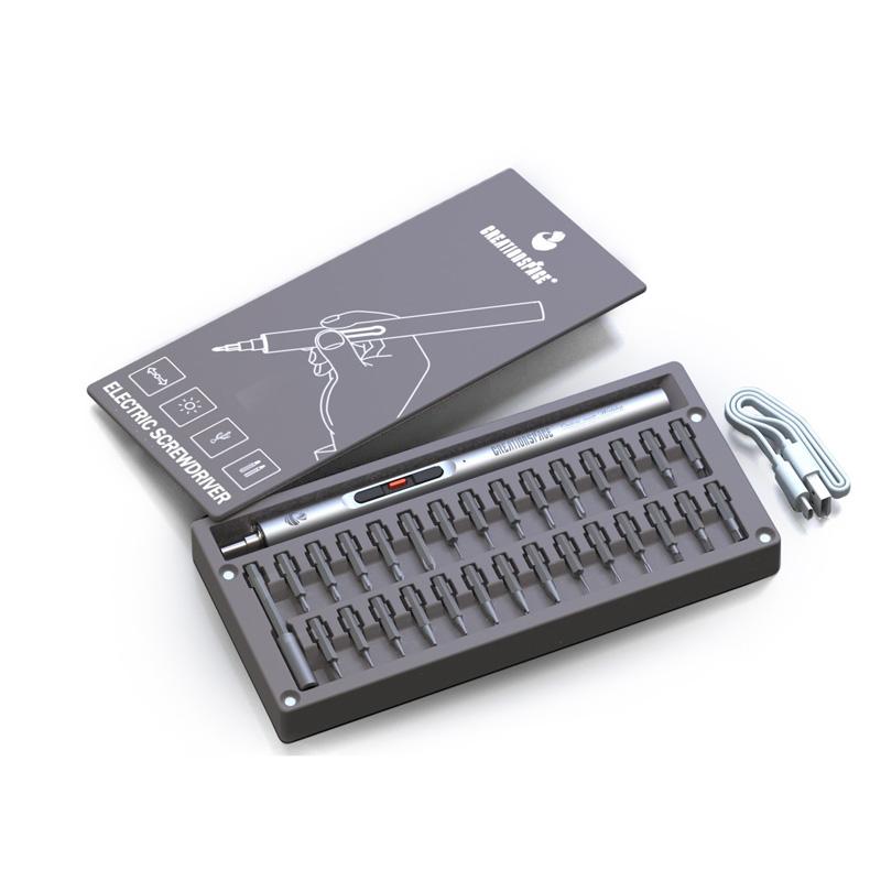CS0305A 31pcs Mini Rechargeable Electric Screwdriver Set