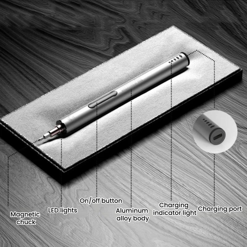 CS0305A 31pcs Mini Rechargeable Electric Screwdriver Set