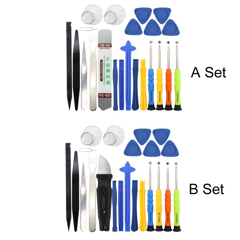22pcs /Set Mobile Phone/Tablet Repair Disassembly Screwdriver Tool Set B Set