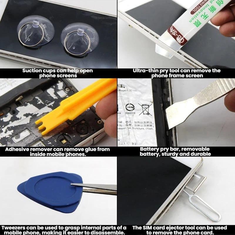 22pcs /Set Mobile Phone/Tablet Repair Disassembly Screwdriver Tool Set A Set