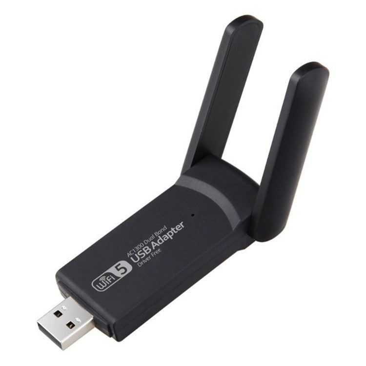 Wireless USB WiFi Adapter Dual Band WiFi Dongle Wireless Adapter 1300Mbps Lan USB Ethernet 2.4G 5G WiFi Network Card Adapter