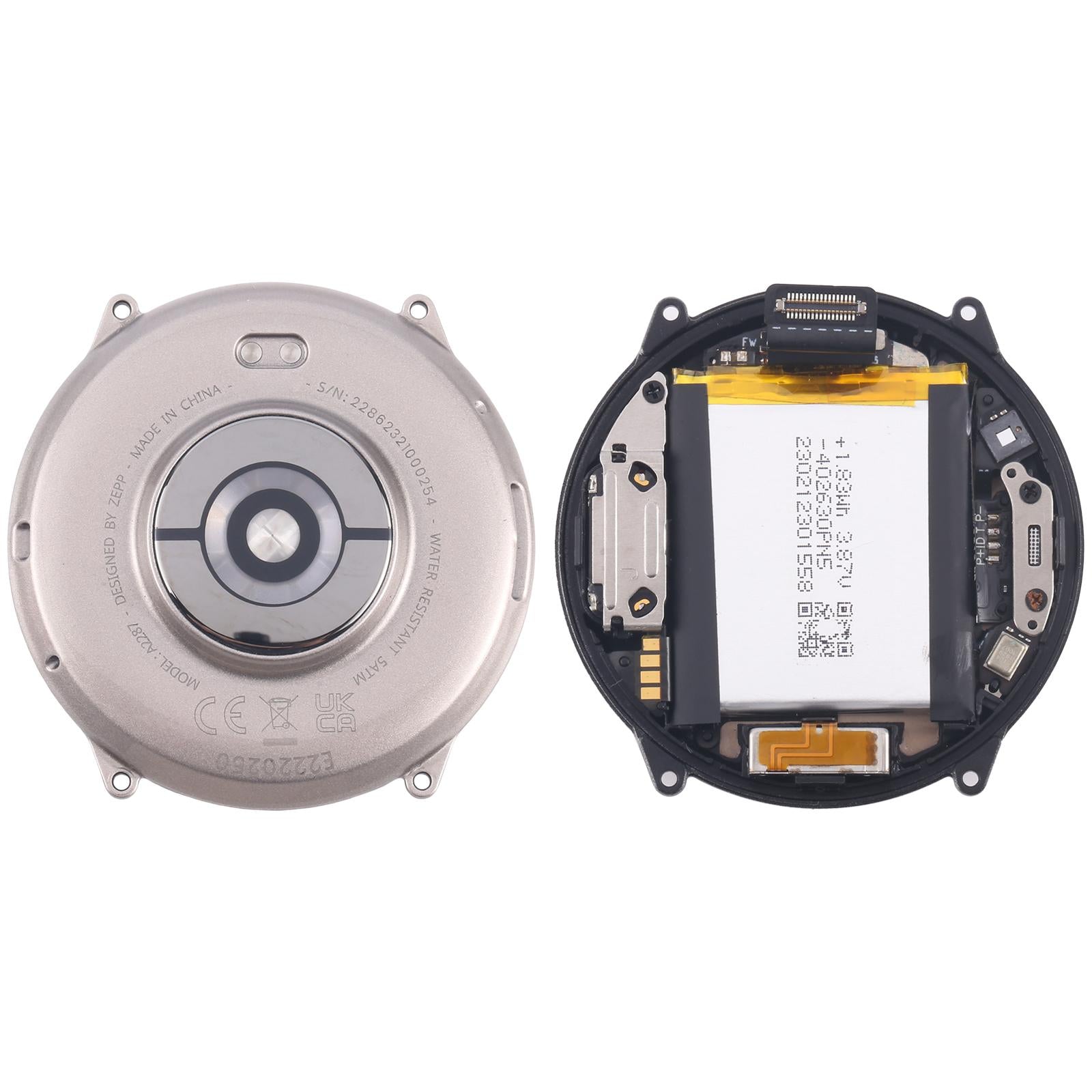 For Amazfit Balance Back Cover Full Assembly With Battery Blue