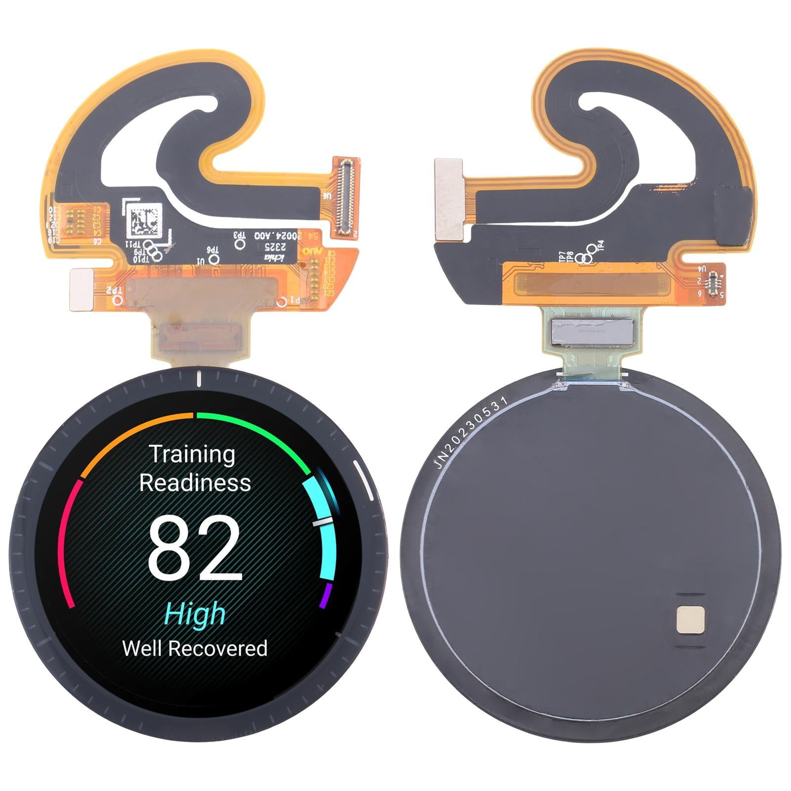 For Garmin Forerunner 965 LCD Screen with Digitizer Full Assembly White