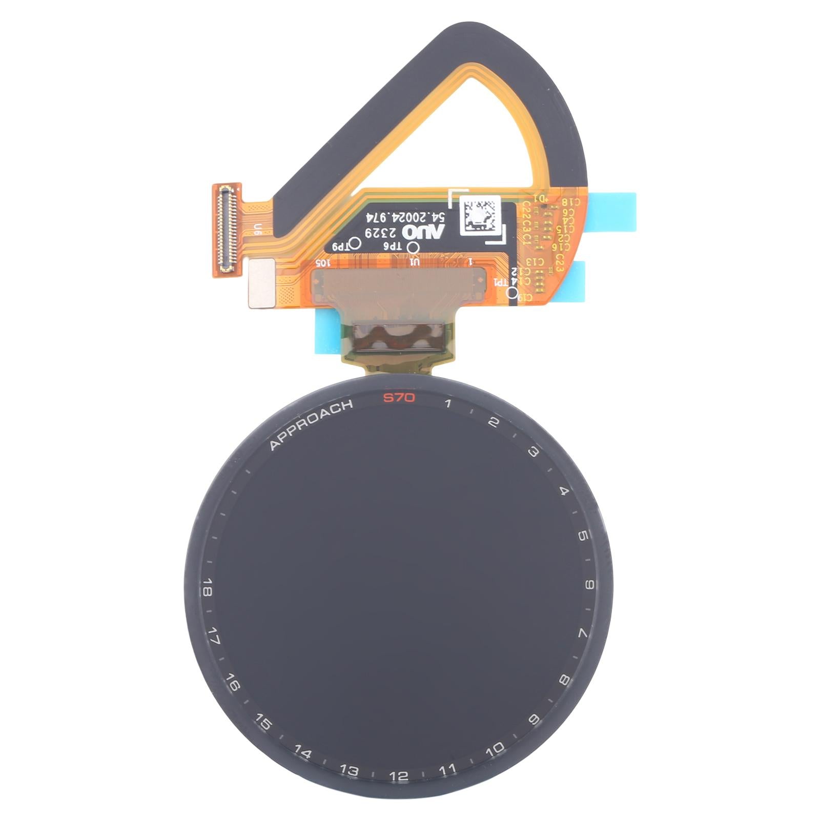 For Garmin Approach S70 47mm LCD Screen with Digitizer Full Assembly