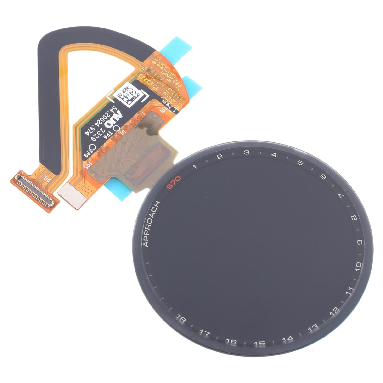 For Garmin Approach S70 47mm LCD Screen with Digitizer Full Assembly