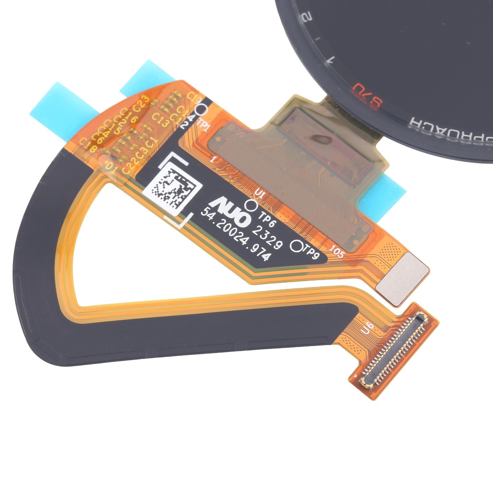 For Garmin Approach S70 47mm LCD Screen with Digitizer Full Assembly