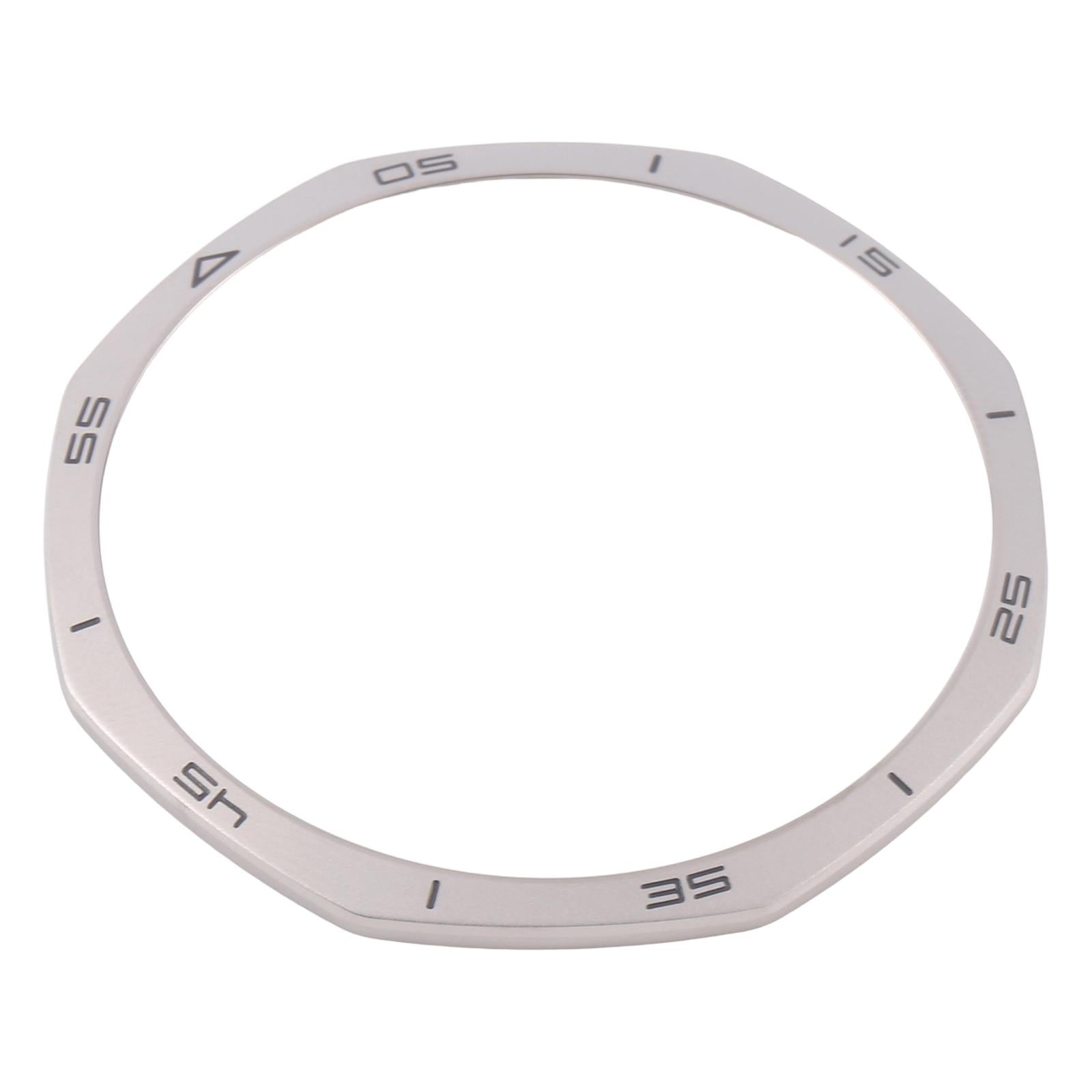 For Huawei Watch GT 5 Pro 46mm Time Scale Dial  Titanium Silver