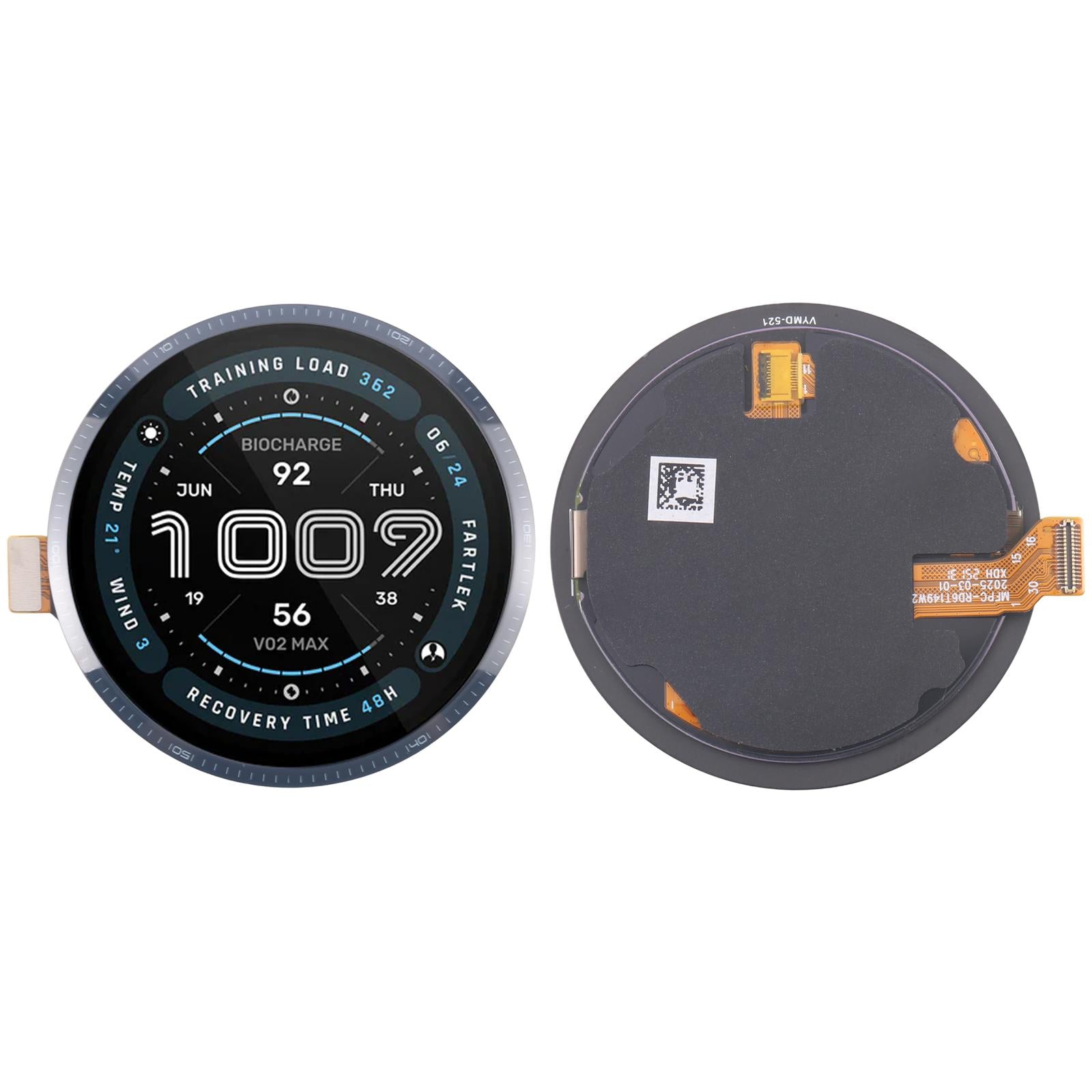 For Amazfit Balance 2 Sapphire Material LCD Screen with Digitizer Full Assembly