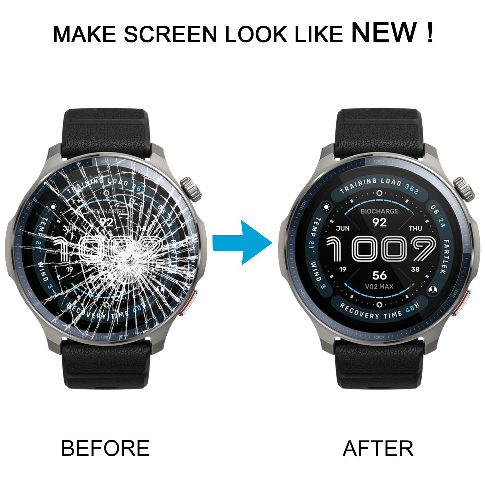 For Amazfit Balance 2 Sapphire Material LCD Screen with Digitizer Full Assembly