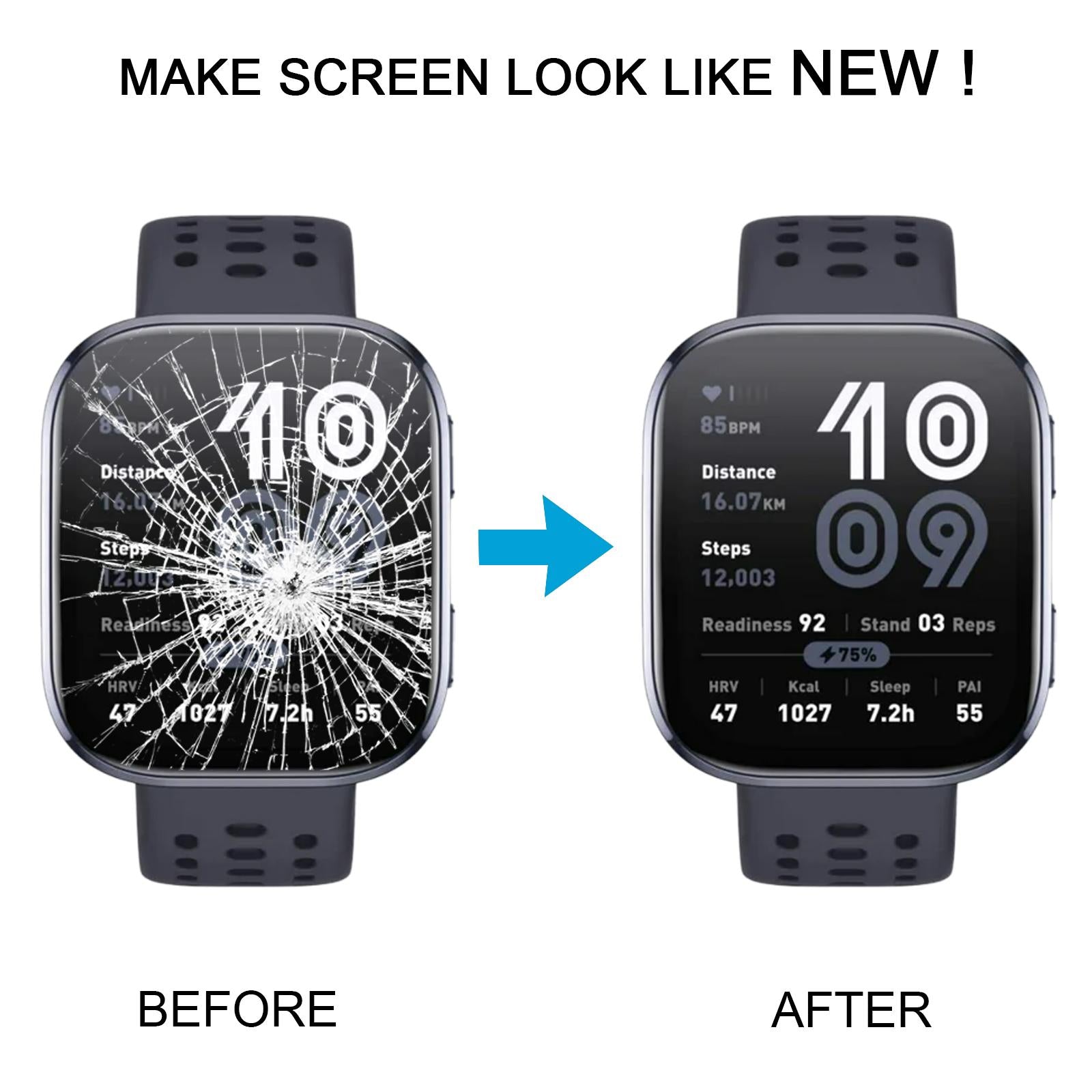 For Amazfit Bip 6 LCD Screen with Digitizer Full Assembly