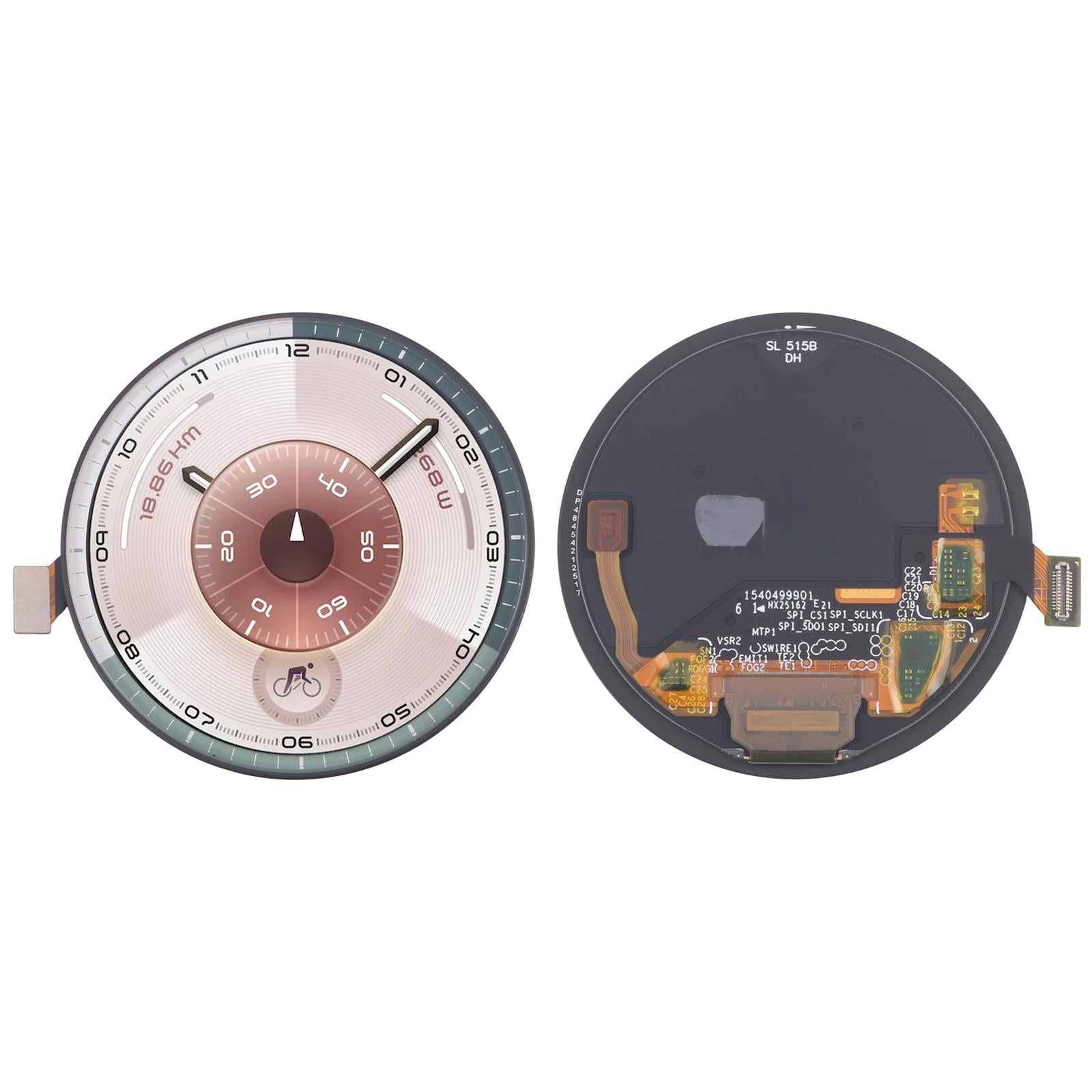 For Huawei Watch GT 6 46mm LCD Screen with Digitizer Full Assembly  Green