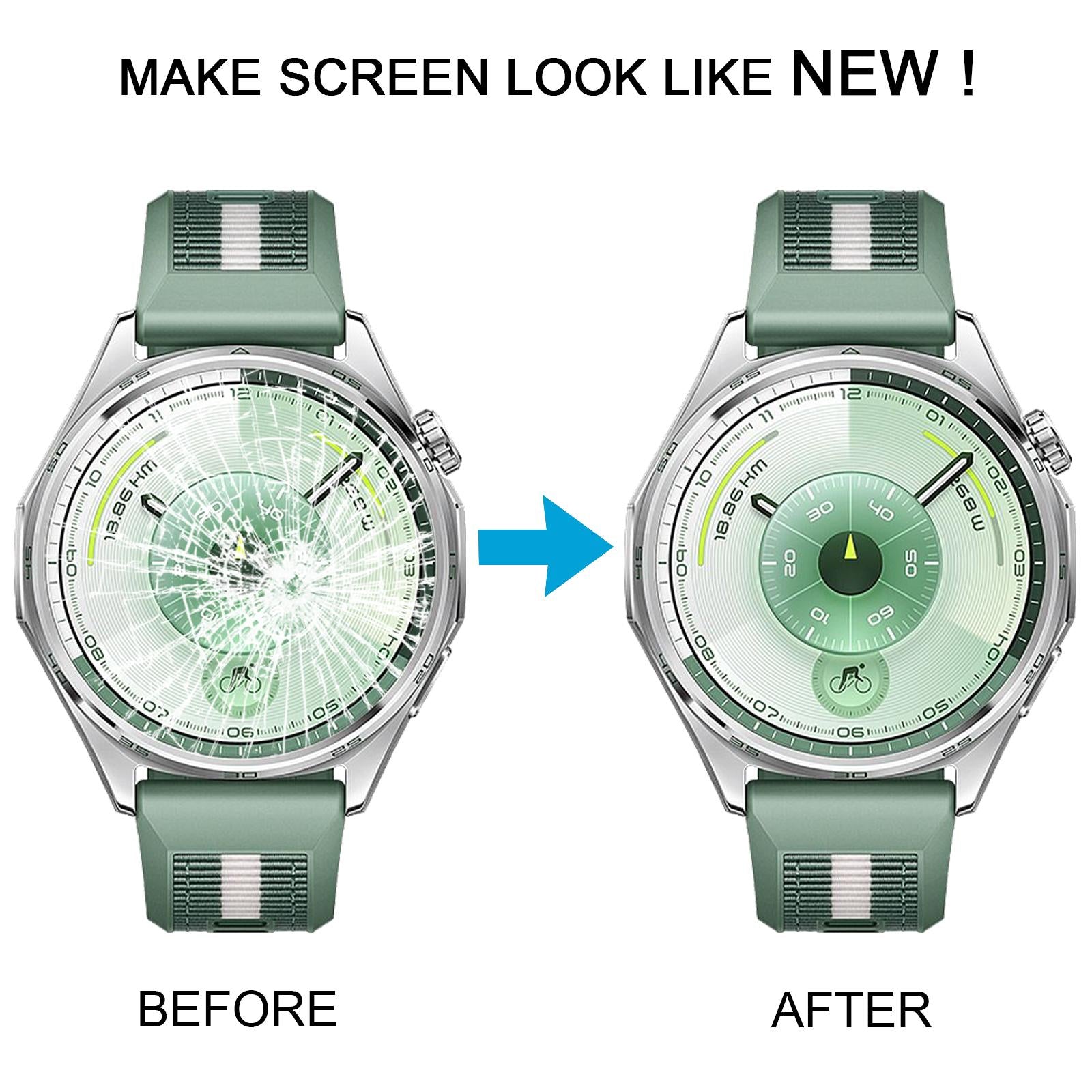 For Huawei Watch GT 6 41mm LCD Screen with Digitizer Full Assembly  Black